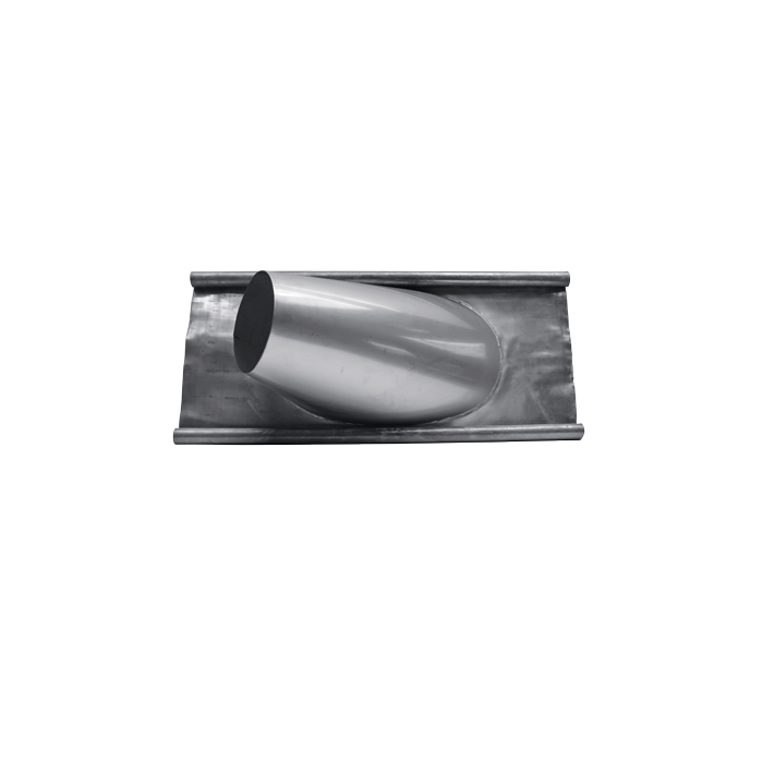 Rookkanaal 180 Ew. Dakplaat Hellend lood 20-45 Gr