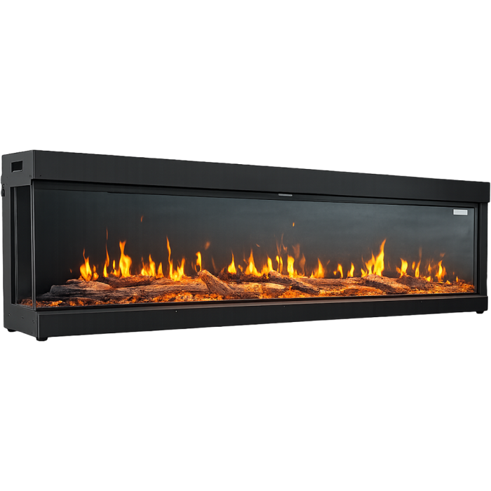 1,2 en 3 zijdige elektrische haard 72 Inch 183 cm SLIM