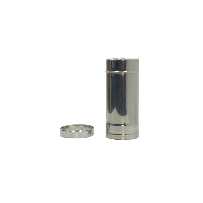 Pellet Pijp 80 Dw. Schuif Sectie L= 320 - 450 mm