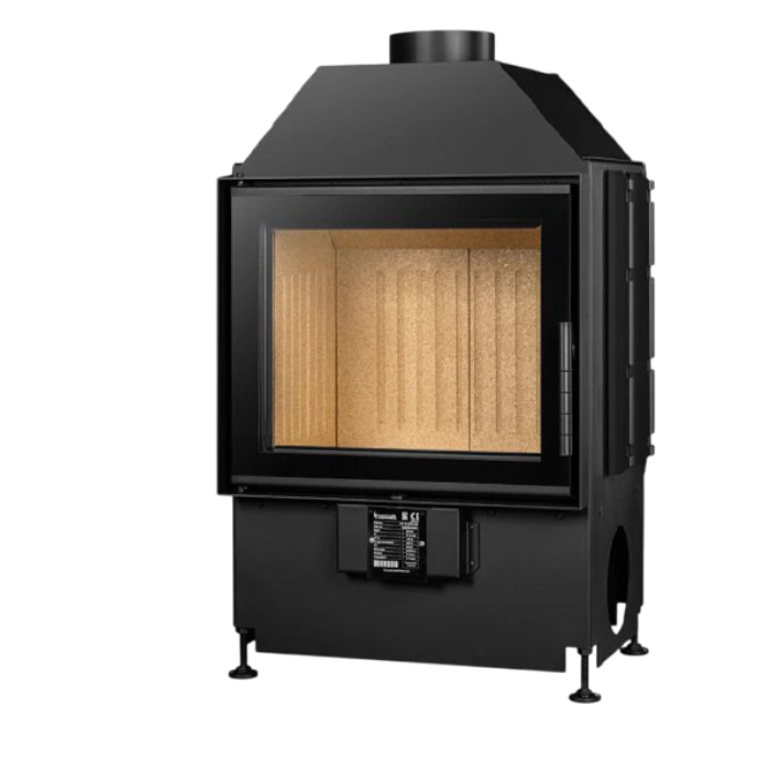 Showroommodel Inbouw Houtkachel Flat 50 Open Side van €1349,- voor €899,-