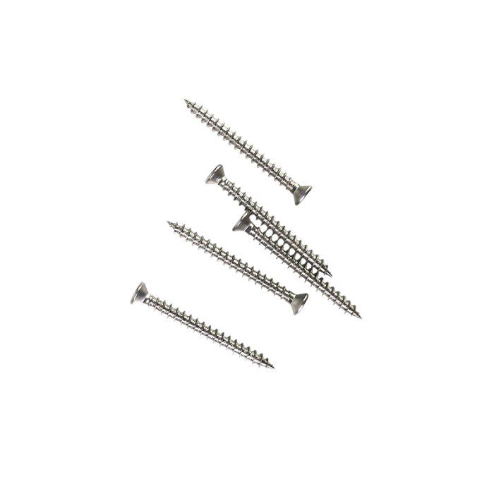 Schroeven 2,4 x 30 - RVS platte kop
