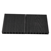 Composiet Vlonderplank Donker Grijs 2,3 x 14,8 Cm Houtnerf / Ribbel Kleurstaal