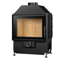 Inbouw Houtkachel Flat 60 Open Side
