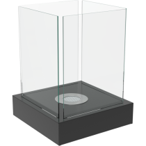 Bio Ethanol Tafelhaard Tango 4 Black