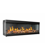 1,2 en 3 zijdige elektrische haard 60 Inch 153 cm