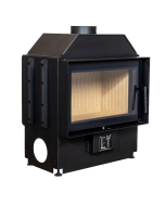 Showroommodel Inbouw Houtkachel Flat 70 Open Side van €1599,- voor € 999,-