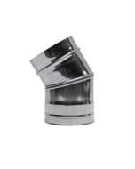 Rookkanaal 125 Ew. Segmentbocht 30 Gr.